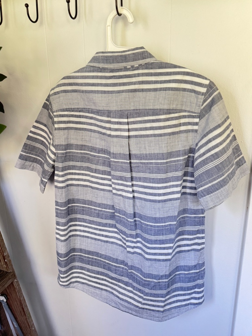 👕✨ U.S. Polo Assn Boys Stripe Button Shirt L 10-12 NWT - Picture 5 of 6